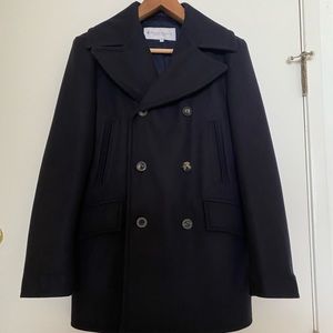 Private White V.C. Archive Peacoat in Navy sz S